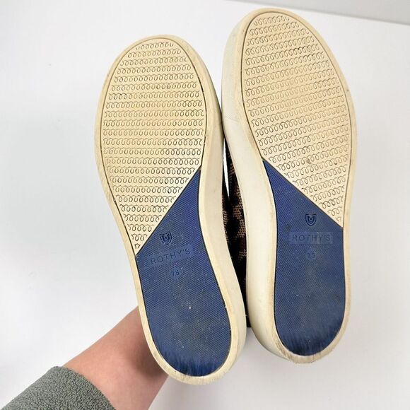 Rothy’s The Chelsea Wildcat Cheetah Print Shoes Sz 7.5 - Picture 10 of 12